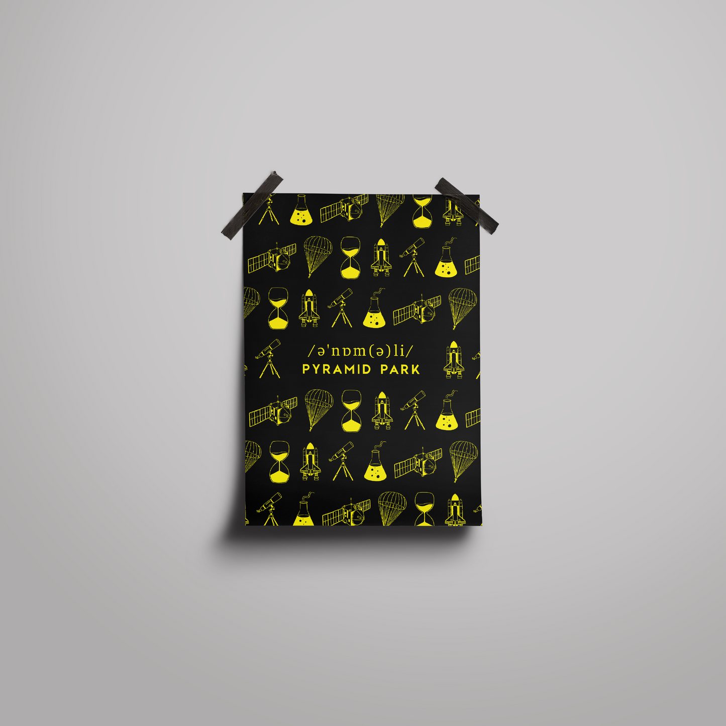A3 /əˈnɒm(ə)li/ Poster