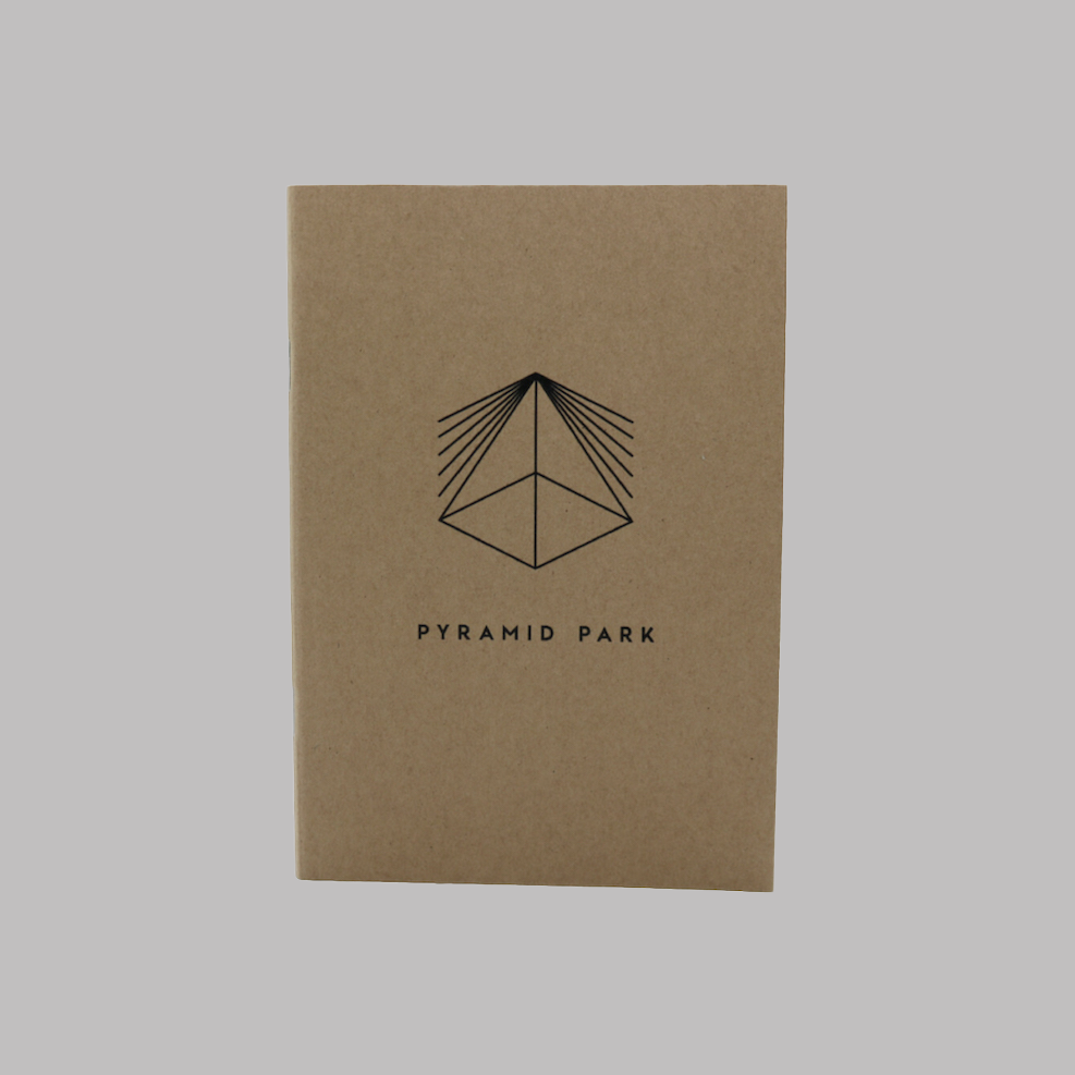 Pyramid Park A6 Notepad With Lyrics
